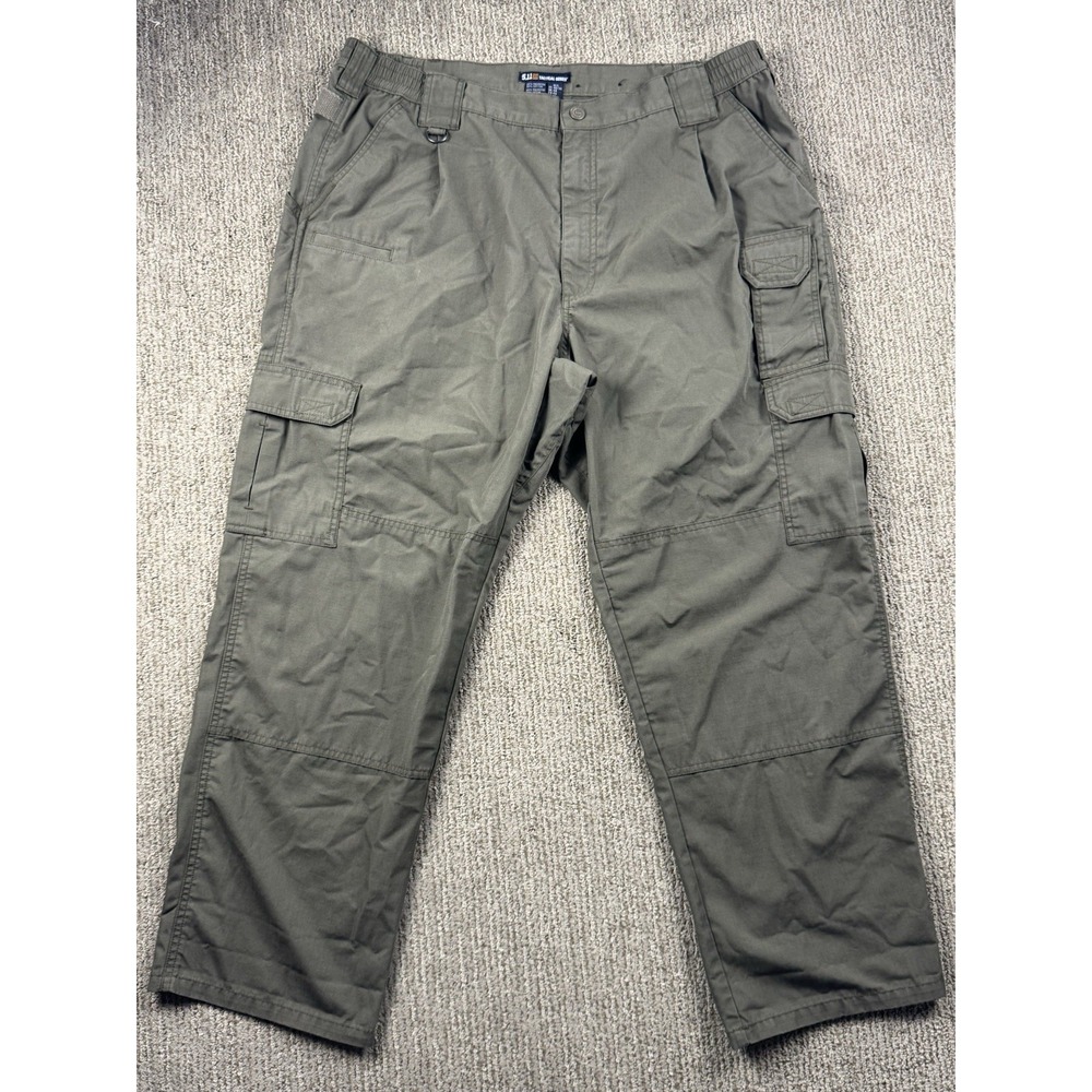 5.11 Tactical Mens 40x30 Taclite Pro Ripstop Cargo Pants Green